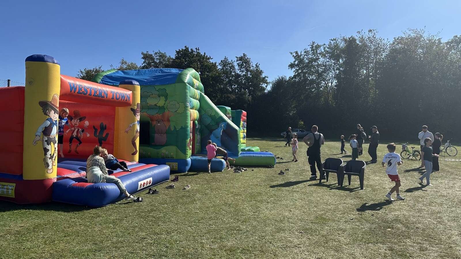Der var weekenden igennem masser af aktiviteter for børn til Vridsted Byfest.
