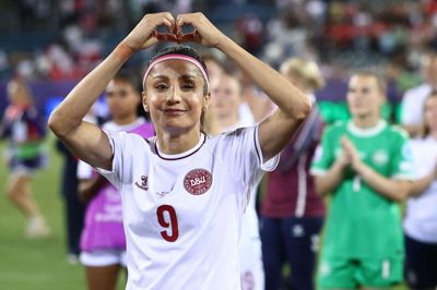 Nadia Nadim var senest en del af det danske hold til denne sommers EM-slutrunde. (Arkivfoto).