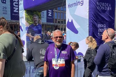 Karl Højhus Jeppesen deltog selv i Royal Run i Herning i 2023.