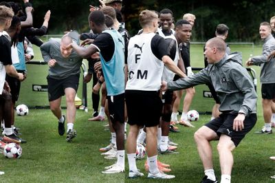 Mike Tullberg havde onsdag første arbejdsdag som ny FCM-træner. Se alle billederne i galleriet.