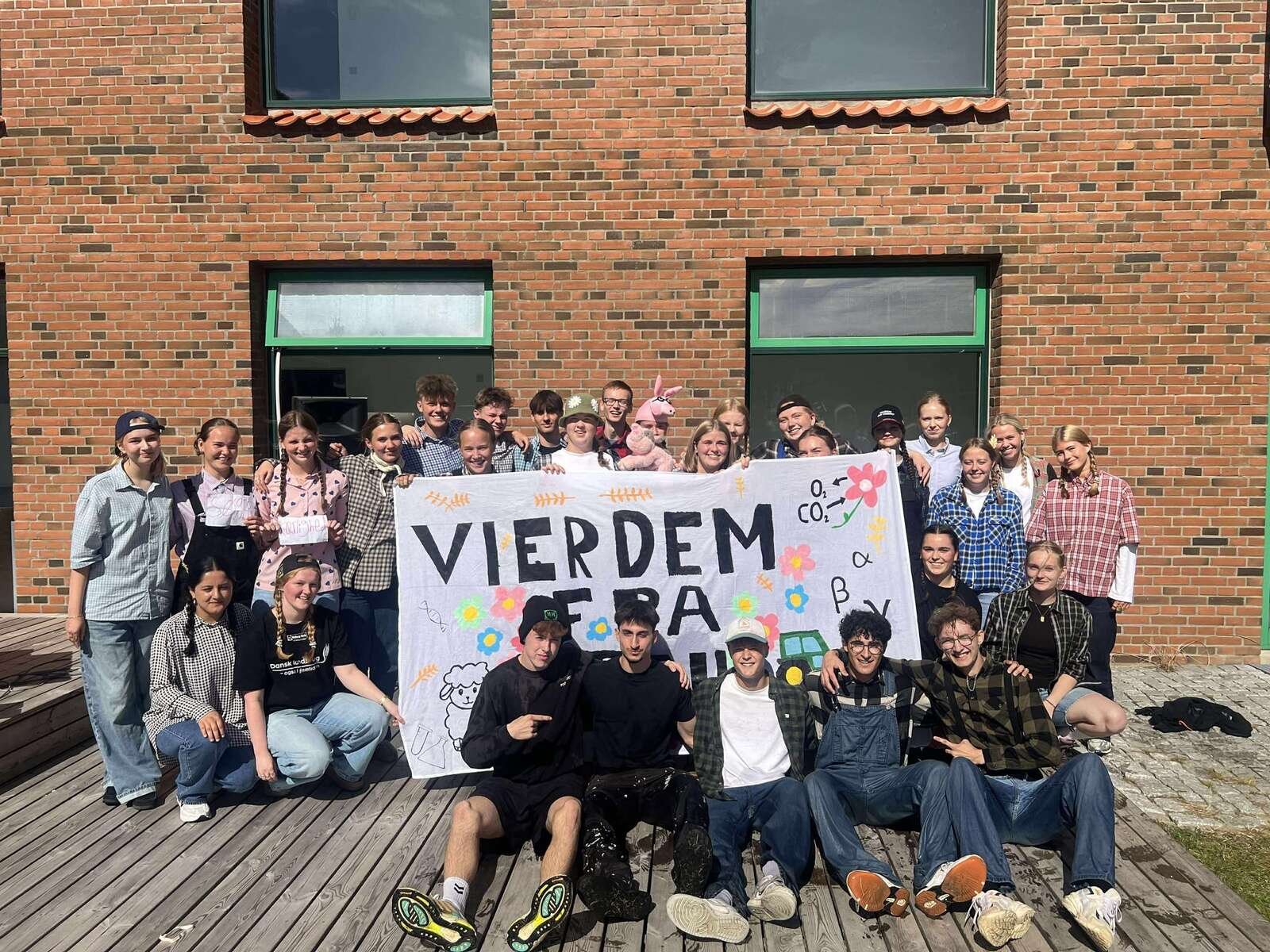 Vinderklassen 2bn. Foto: Morsø Gymnasium
