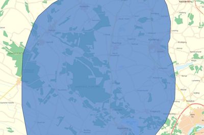 Det er i dette område, at der kan søges om at lagre CO2. Det har tidligere været fremme, at det alene var i området omkring Thorning. Men det er ikke korrekt, siger kontorchef i Energistyrelsen Henrik Sulbrück.