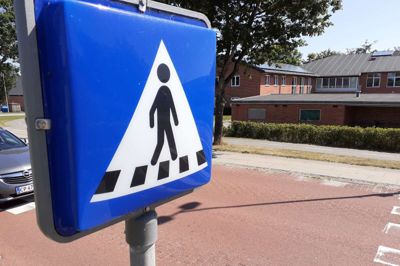 Viborg Kommune nedlægger to fodgængerfelter i Frederiks. Foto: Jesper Wind.