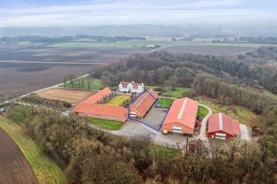 Lejemålet på Frausinggaard udgør i alt 1225 kvadratmeter og er en del af ejendommen Frausinggaard. Foto: Nordicals Midtjylland og Silkeborg