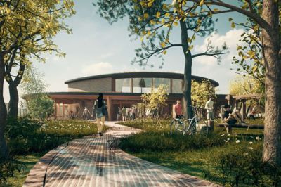 Arkitektfirmaet Schmidt Hammer Lassen skal tegne det store fælleshus i Skills City.