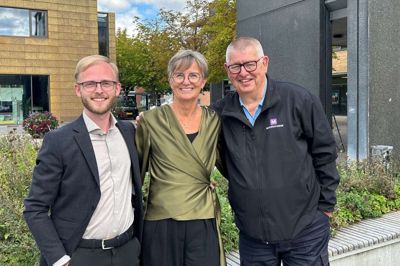 Philip Vivet, Radikale Venstre, Dorte West, Venstre, og Jens Kirkeby, Moderaterne, er gået sammen i valgforbund frem mod kommunalvalget.