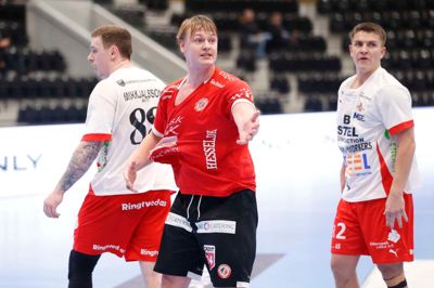 23-årige Valdemar Hermansen (i.m.), HC Midtjyllands kaptajn, forudser en suveræn titel til Danmark, når EM-slutrunden blandt andet spilles i Boxen i Herning.
