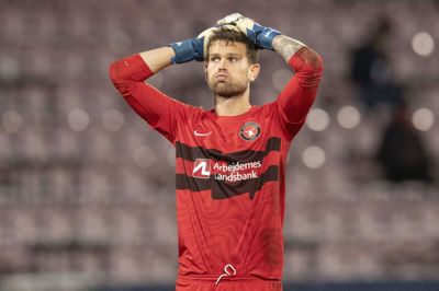 Mikkel Andersen har forladt Brann. Tidligere har han spillet i FC Midtjylland. Foto: Bo Amstrup/Ritzau Scanpix