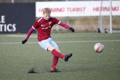 Tobias Molbo spillede en god kamp for Tjørring. Foto: Flemming Hansen