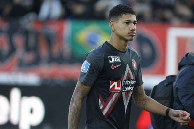 Rekordindkøbet Marrony får sin længe ventede FCM-debut i eftermiddag, når Danmarksserieholdet Kjellerup inviterer til pokalkamp. Foto: Henrik Ole Jensen