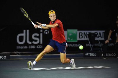 Holger Rune deltog for en måned siden i US Open. Nu skal han spille i Indian Wells. (Arkivfoto)