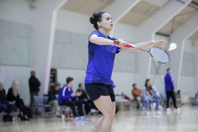 Sabrina Solis stod for dagens mest suveræne sejr. Den 25-årige mexicaner vandt 21-13, 21-12 over Lærke Thomsen fra Kolding. Foto: Henrik Ole Jensen