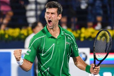 Novak Djokovic vandt senest Dubai Tennis Championship i 2020. (Arkivfoto)