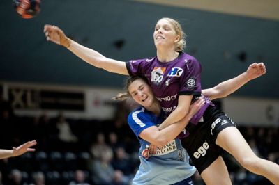 Julie Scaglione scorede hele 13 mål i Rumænien. Foto: Jørn Deleuran