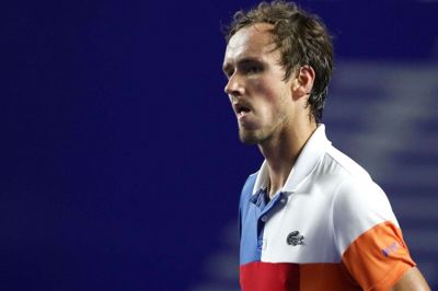 Russiske Daniil Medvedev indtog for nylig pladsen som verdens bedst rangerede spiller i herretennis. (Arkivfoto)