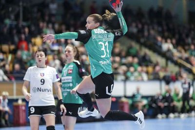 Stregspiller Ida-Marie Dahl var flyvende, da Viborg HK sendte Team Esbjerg hjem med et klart nederlag. (Arkivfoto).