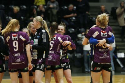 HIH’erne kan juble over en tredjeplads i grundspillet. Foto: Malene Tswai