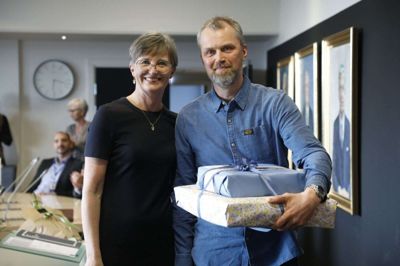 Skytten Knud Erik Sørensen har vundet over 25 individuelle DM-titler i sin karriere. Han modtog i aftes byrådets hæderspris for 17. gang. Foto: Henrik Ole Jensen