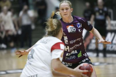 Emma Lindqvist spillede en flot kamp for HIH. Foto: Henrik Ole Jensen