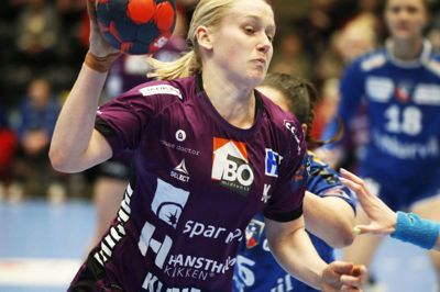 - Final4 har været et delmål for os i hele sæsonen. Nu er næste mål en plads i finalen, siger HIH-profilen Emma Lindqvist efter endnu en sejr over rumænske Valcea. Foto: Malene Tswai