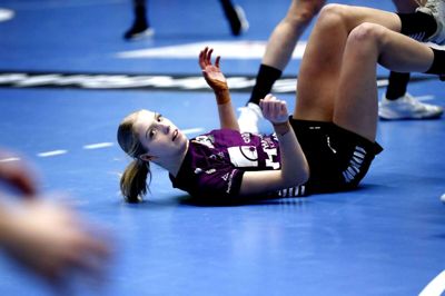 Julie Scaglione er fortsat en ugn spiller men har allerede fundet sig godt til rette på ligaholdet. Foto: