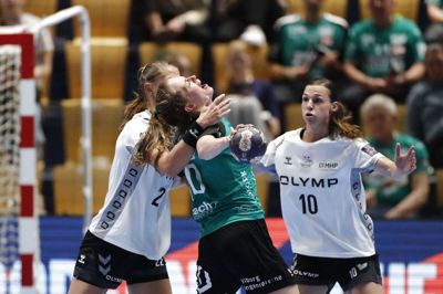 Kristina Jørgensen og resten af Viborg-mandskabet havde mildest talt svært ved at dirke det tyske forsvar op.