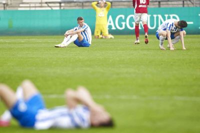Esbjerg rykkede ned i 2. division efter et nederlag til Fremad Amager. (Arkivfoto)