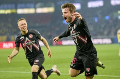 Anders Dreyer er tilbage i FC Midtjylland efter et omtumlet år. Den 24-årige angriber eller kantspiller har allerede scoret 25 mål i FCM-trøjen. Nu venter der formentlig mange flere i de kommende fire år. Foto: Claus Bonnerup/Ritzau Scanpix