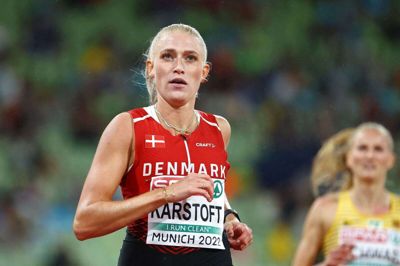 Ida Karstoft var den bedste i sin semifinale, og hun er dermed klar til fredagens finale på 200 meter.