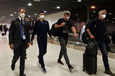 Novak Djokovic blev sendt ud af Australien efter få dages ophold i januar. (Arkivfoto).