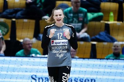 Viborgs målvogter Anna Kristensen stod med en redningsprocent på næsten 40 i sejren over Ikast.