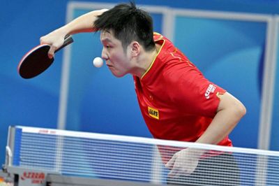 Den regerende verdensmester i bordtennis Fan Zhendong kan se frem til en tur til Qatar i 2025. (Arkivfoto).