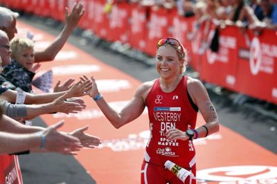 Nu 39-årige Michelle Vesterby har i en årrække tilhørt verdenseliten inden for triatlon. Men herningenseren er nu indblandet i en positiv dopingtest. Foto: Flemming Hansen
