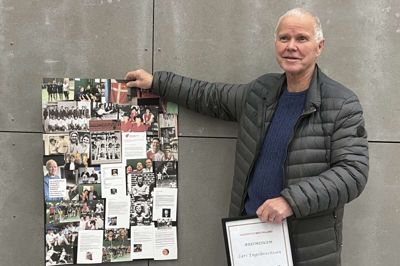 Lars Engelbrechtsen er nyt æresmedlem i Badminton Midtjylland. Foto: Privatfoto