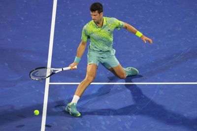 Novak Djokovic kan aktuelt ikke spille tennis i USA, når han ikke er coronavaccineret. (Arkivfoto).