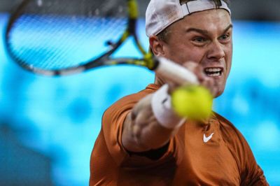 20-årige Holger Rune er blevet helt klar igen fysisk efter et lille afbræk fra tennis. (Arkivfoto).