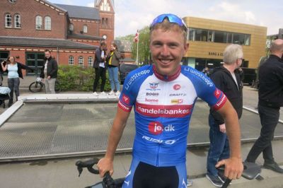 Christian Gorm Albrechtsen er klar til at give den gas i barndommens gader. Efter to et halvt år i udlandet stiller den 25-årige herningenser i år op for Herning Cykle Klubs eget elitehold. Foto: Thomas Damm
