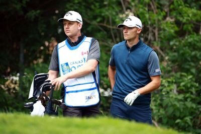 Nicolai Højgaard fik en svær start på Canadian Open og har lang vej til et topresultat.