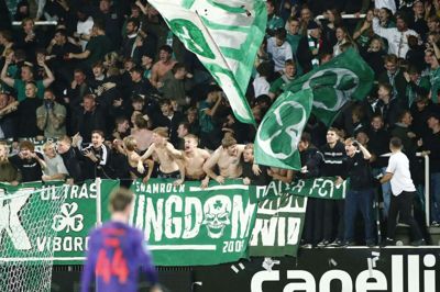 Det kommer til at koge på stadion i Viborg fredag aften. Det er sportsredaktøren på Viborg Stifts Folkeblad slet ikke i tvivl om. Foto: Johnny Pedersen/Ritzau Scanpix
