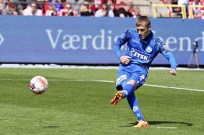 Gennem de seneste sæsoner har Sebastian Jørgensen spillet 129 førsteholdskampe for Silkeborg. (Arkivfoto).