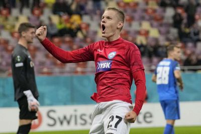 Sebastian Jørgensen er fortid i Silkeborg, efter kantspilleren er blevet solgt til svenske Malmö FF. (Arkivfoto).