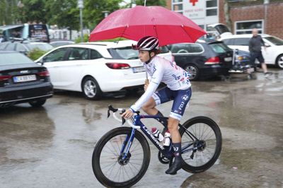 Cecilie Uttrup Ludwig er en af to danske ryttere i Giro d'Italia Donne. Billedet er fra DM i Give i 2021. (Arkivfoto).