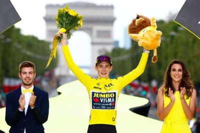 Jonas Vingegaard kunne søndag juble over sin anden Tour de France-sejr i træk. Foto: Ritzau Scanpix