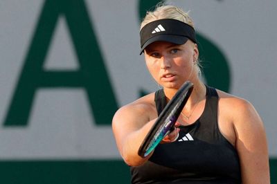 Clara Tauson spillede ikke sin bedste tennis, da hun onsdag røg ud af en WTA-turnering i Polen. (Arkivfoto).