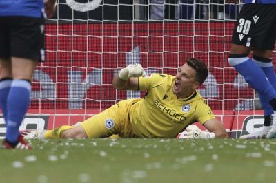 Martin Fraisl kan nu kalde sig FCM-spiller. (Arkivfoto).