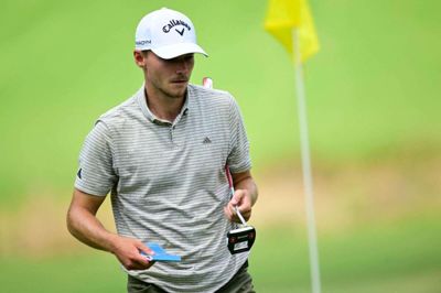 Nicolai Højgaard spiller disse dage med om Wyndham Championship, hvor der i alt er 53,1 million kroner på spil i præmiepenge.
