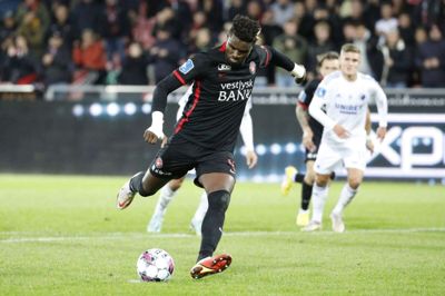 Sory Kaba fortsætter efter alt at dømme karrieren i La Liga. Han er blevet enig med Las Palmas fra Gran Canaria. UD Las Palmas blev sidste sæson nummer to i den næstbedste spanske række og er nyoprykker i La Liga. Foto: Henrik Ole Jensen