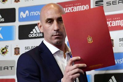 Luis Rubiales' tid som præsident for Spaniens fodboldforbund lader til at lakke mod enden. (Arkivfoto).
