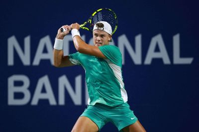 Holger Rune indleder US Open i ydmyge rammer. (Arkivfoto).