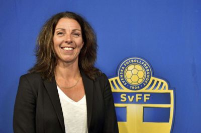 Andrea Möllerberg afløser Håkan Sjöstrand som generalsekretær for Sveriges Fodboldforbund.